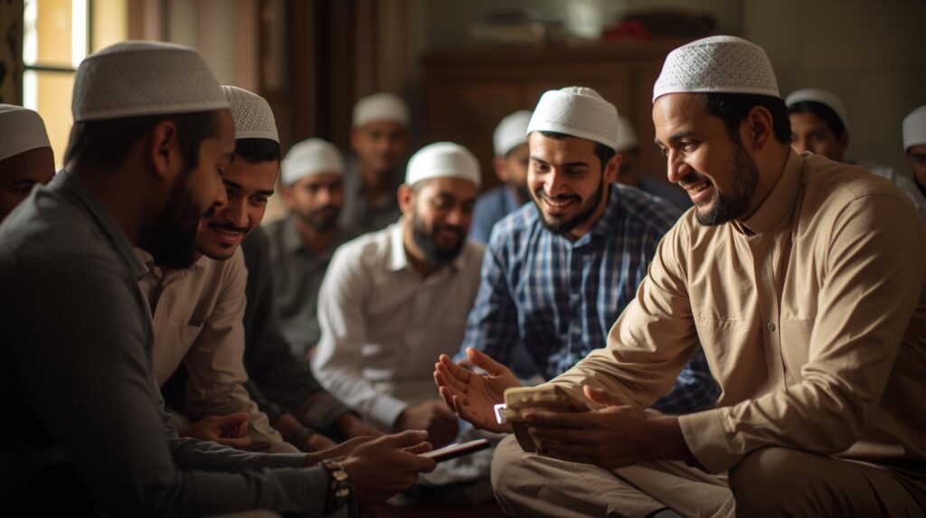 tolong buatkan gambar tentang muslimihfriendly yang menggambarkan orang yang sedang berlajar iqra orang wna tolong buatkan gambar tentang muslimihfriendly yang menggambarkan orang yang sedang berlajar iqra orang wna